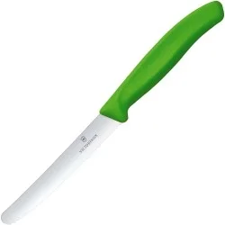 Premium NÓŻ DO POMIDORÓW I KIEŁBASY VICTORINOX SWISS CLASSIC ZIELONY
