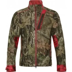 BLUZA MYŚLIWSKA MĘSKA HARKILA MOOSE HUNTER 2.0 WSP JACKET MOSSYOAK BREAK-UP COUNTRY / MOSSYOAK RED Ostatnie sztuki