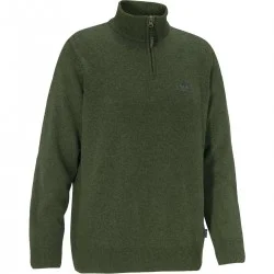 SWETER SWEDTEAM KYLE M SWEATER HALF-ZIP GREEN Wysoka jakość