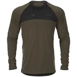 KOSZULKA GRZEWCZA HARKILA HEAT L/S T-SHIRT WILLOW GREEN / BLACK Zniżka