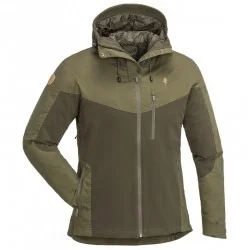 KURTKA MYŚLIWSKA DAMSKA PINEWOOD FINVEDEN HYBRID EXTREME JACKET DARK OLIVE / HUNTING OLIVE Nowy