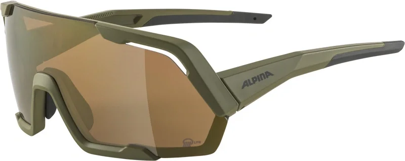Okulary rowerowe Alpina Rocket Q-Lite olive Darmowy zwrot