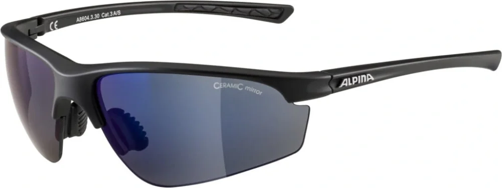 Okulary rowerowe Alpina TRI-EFECT 2.0 czarne Darmowy zwrot