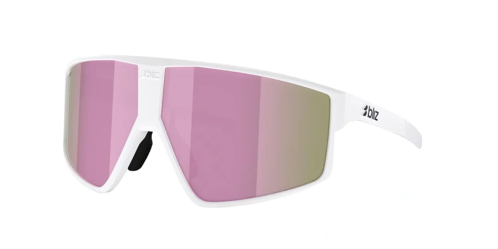 Okulary rowerowe Bliz P002 white / pink Dostępne od ręki