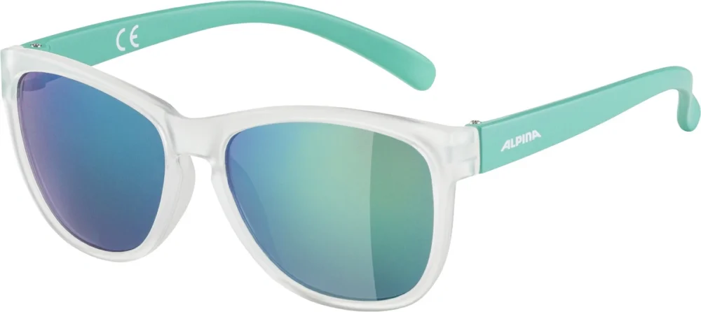 Okulary rowerowe dziecięce Alpina Junior Luzy green Wyprzedaż