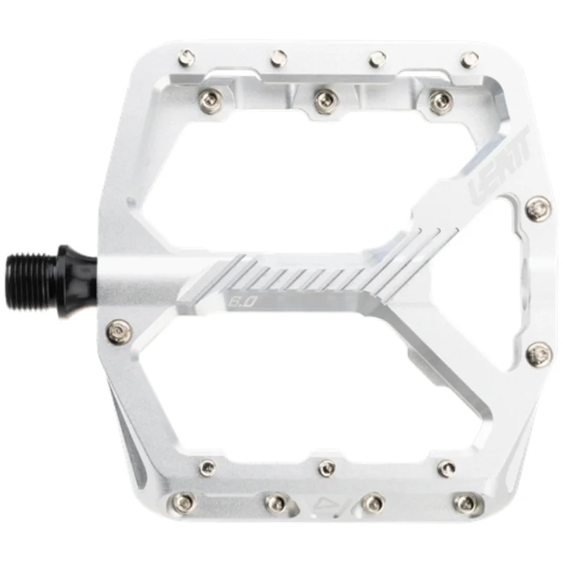 Hit sprzedaży Pedały rowerowe Leatt Pedals AllMtn 6.0 Flat 114 x 107 mm silver