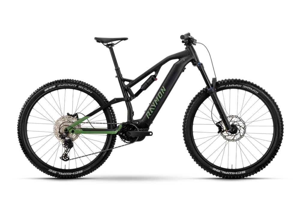 Obniżka ceny Rower elektryczny górski Raymon Trailray 150 720Wh 2025 black / green