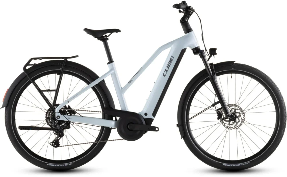 Bezpieczne zakupy Rower elektryczny trekkingowy Cube Touring Hybrid ONE 600Wh 2026 glacier