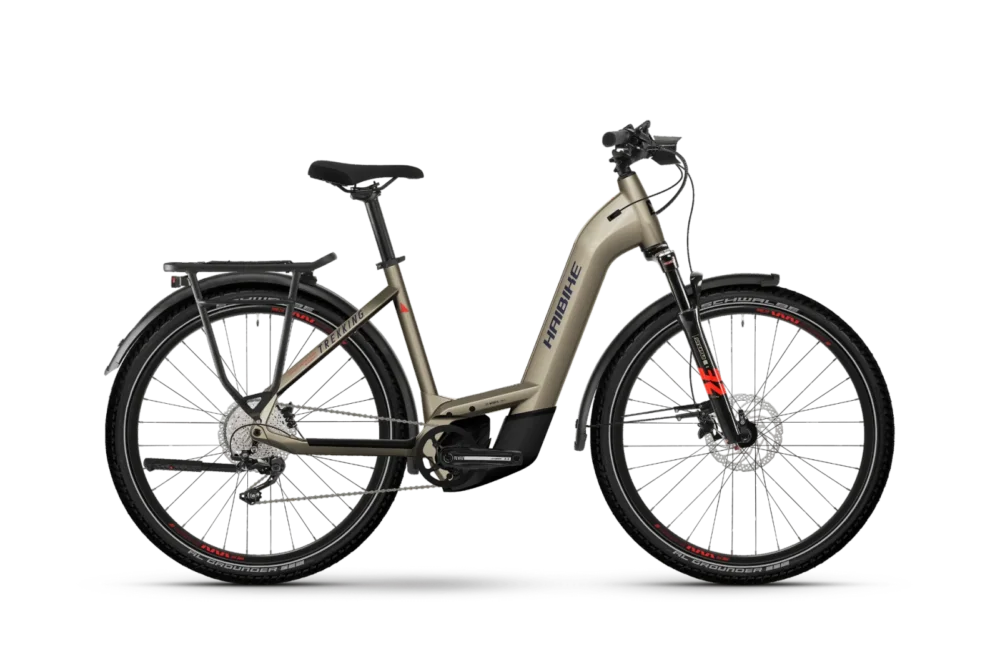Rower elektryczny trekkingowy Haibike Trekking 8 Low 750Wh 2024 sand Szybka dostawa
