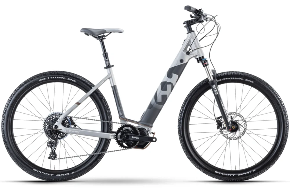 Rower elektryczny trekkingowy Husqvarna Gran Sport 5 GS5 504Wh 2023 grey Tylko dziś