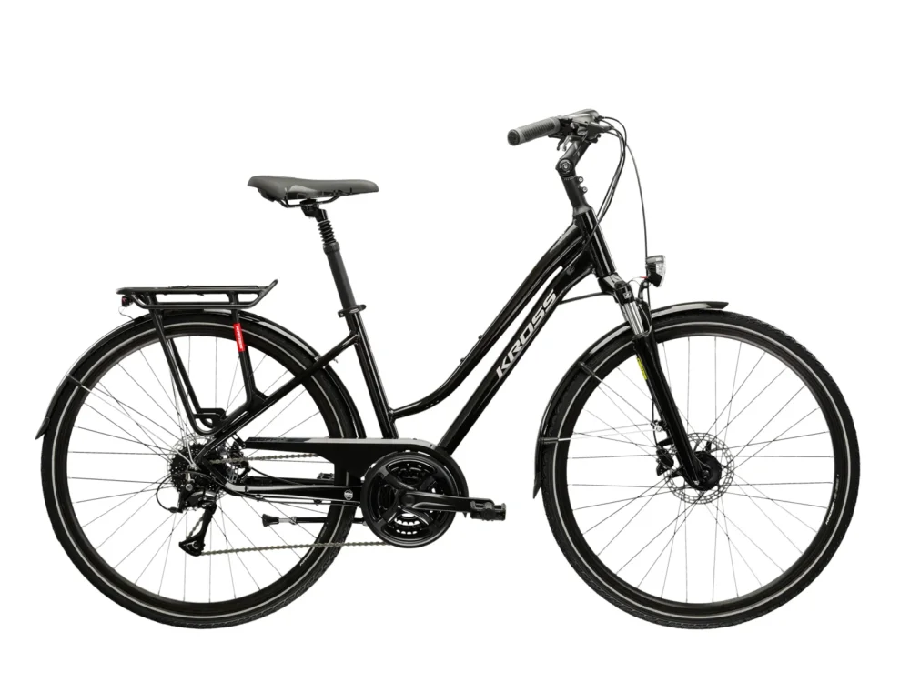Rower trekkingowy Kross Trans 4.0 2025 czarny Szybka dostawa