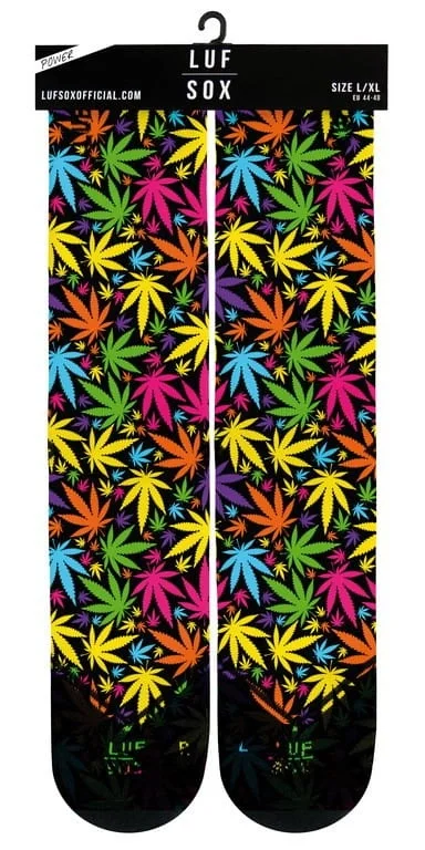 Skarpety rowerowe LUF SOX Power Maui Waui Black Wyjątkowa oferta
