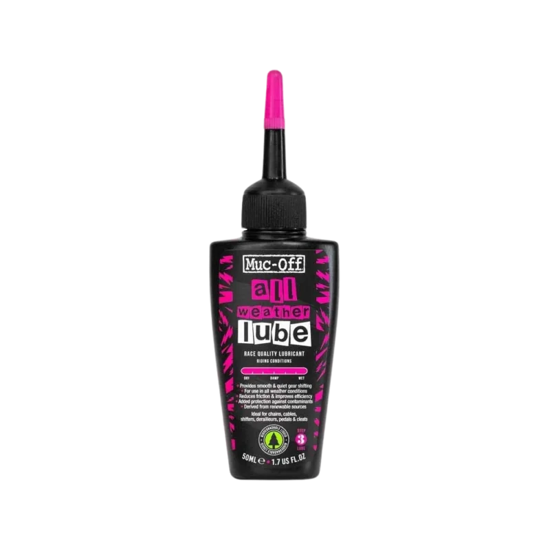 Tylko do końca tygodnia Smar do łańcucha rowerowego Muc-Off All Weather Lube 50 ml