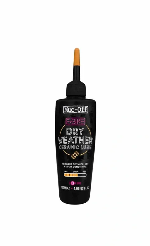 Smar do łańcucha rowerowego Muc-Off eBike Dry Lube 120 ml Oferta limitowana