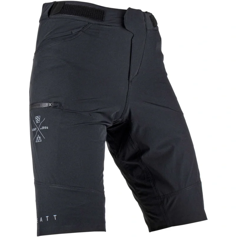 Bestseller Spodenki rowerowe Leatt Shorts MTB Trail 2.0 z wkładką black