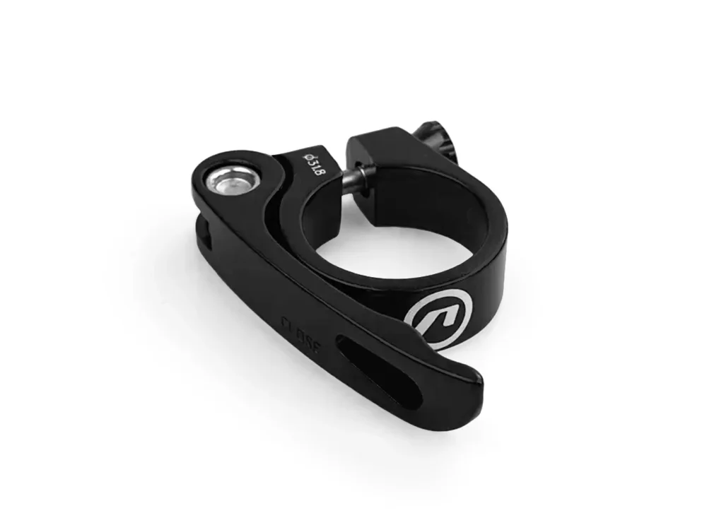 Zacisk sztycy rowerowej Accent Profi 31.8 mm czarny Bezpieczna płatność