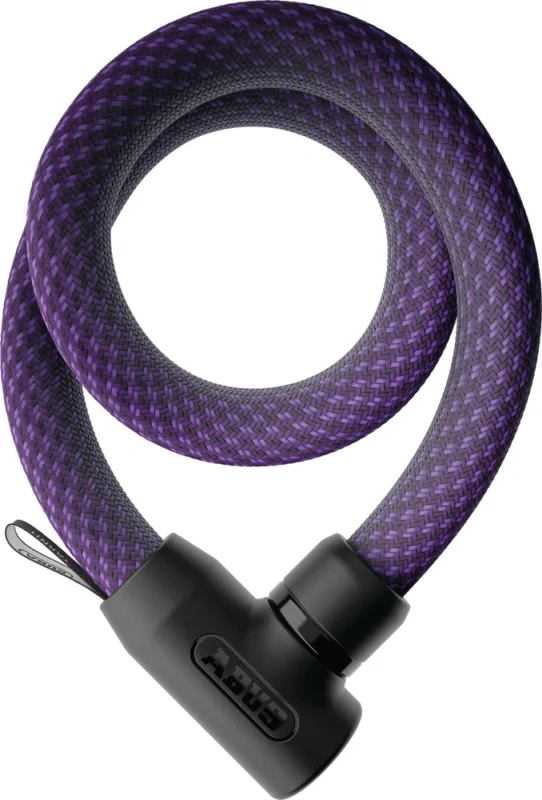 Zapięcie rowerowe ABUS YARNIT 4004K/110 fioletowe Oferta czasowa