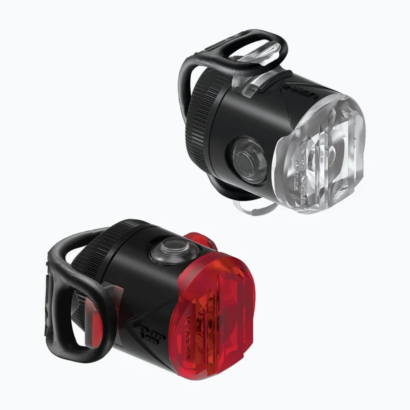 Bestseller Zestaw oświetlenia rowerowego Lezyne Femto Drive 15 lm 5 lm