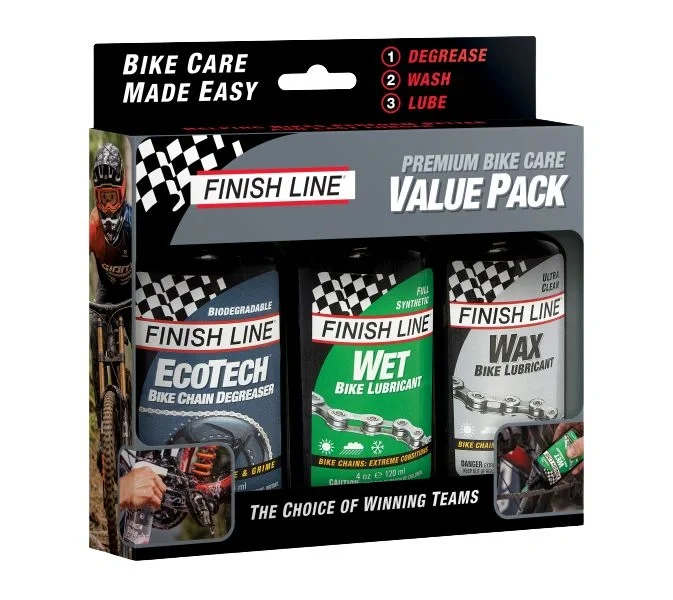 Zamów teraz Zestaw środków do czyszczenia i smarowania roweru Finish Line Premium Bike Care Krytech