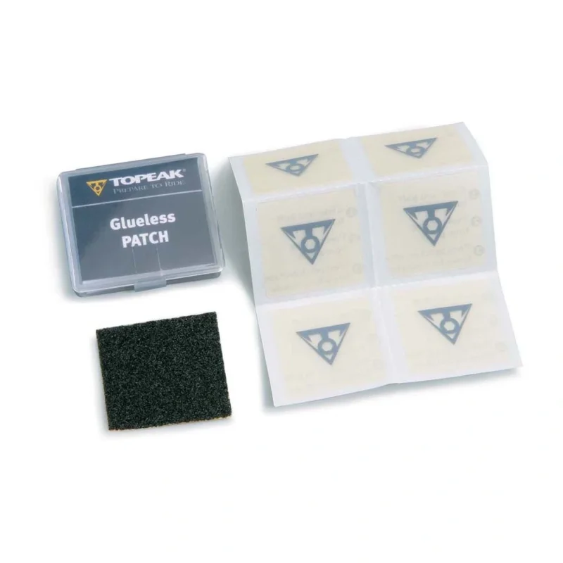 Tylko do końca tygodnia Zestaw łatek do dętki rowerowej Topeak FlyPaper Glueless Patch Kit