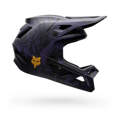 Bezpieczne zakupy KASK ROWEROWY FOX RAMPAGE IMG PRINT PLUM L