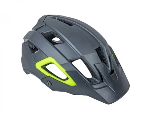 Kask AUTHOR TRAIL X9 szaro-żółty(fluo) 54-58 Premium