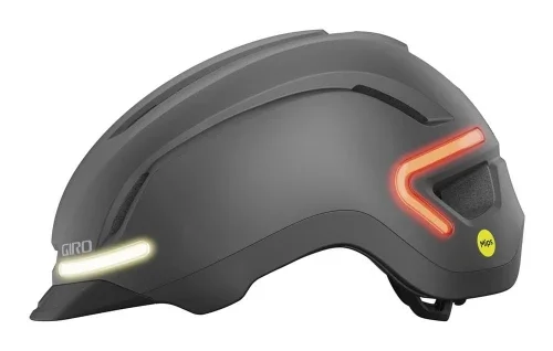 Kask miejski GIRO ETHOS INTEGRATED MIPS LED matte graphite roz. L (59-63 cm) (NEW) Dostępne od ręki