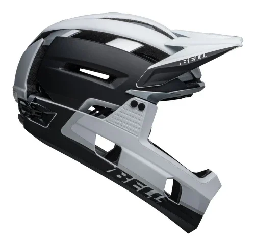 Kask full face BELL SUPER AIR R MIPS SPHERICAL matte black white roz. M (55-59 cm) (NEW) Okazja