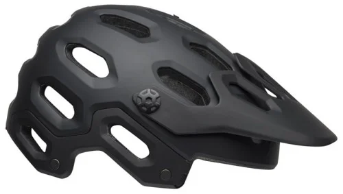 Kask mtb BELL SUPER 3 matte gloss black gray roz. L (58-62 cm) Hit sprzedaży
