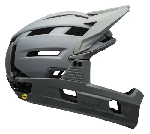 Kask full face BELL SUPER AIR R MIPS SPHERICAL matte gloss grays roz. S (52–6 cm) (NEW) Taniej