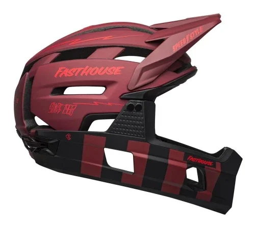 Bestseller Kask full face BELL SUPER AIR R MIPS SPHERICAL matte red black fasthouse roz. S (52-56 cm) (NEW)