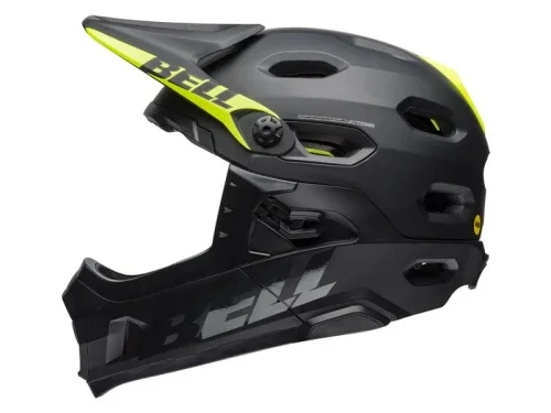 Kup teraz Kask full face BELL SUPER DH MIPS SPHERICAL matte gloss black roz. M (55–9 cm) (NEW)