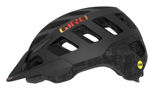 Do wyczerpania zapasów Kask mtb GIRO RADIX matte black hypnotic roz. S (51-55 cm)