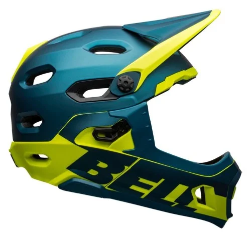 Tylko dziś Kask full face BELL SUPER DH MIPS SPHERICAL matte gloss blue hi-viz roz. S (52–6 cm) (NEW)