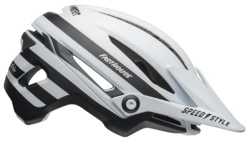 Bestseller Kask mtb BELL SIXER INTEGRATED MIPS fasthouse stripes matte white black roz. L (58-62 cm) (NEW)