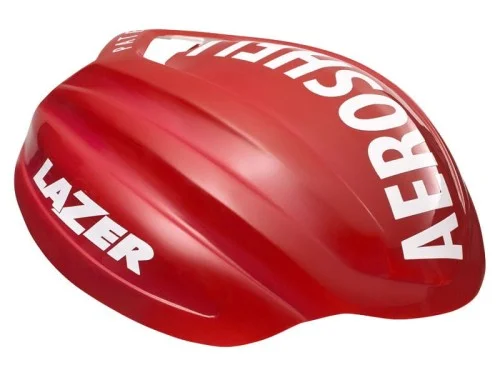 Okazja Nakładka na kask LAZER AEROSHELL Z1 biało-czerwona (S)
