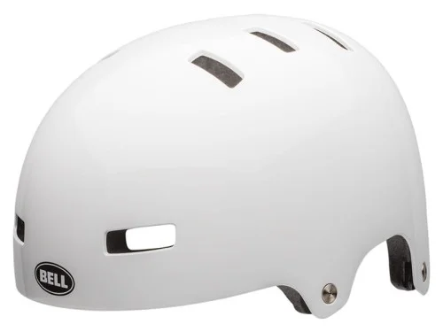 Tani Kask bmx BELL LOCAL gloss white roz. M (55–9 cm) (NEW)