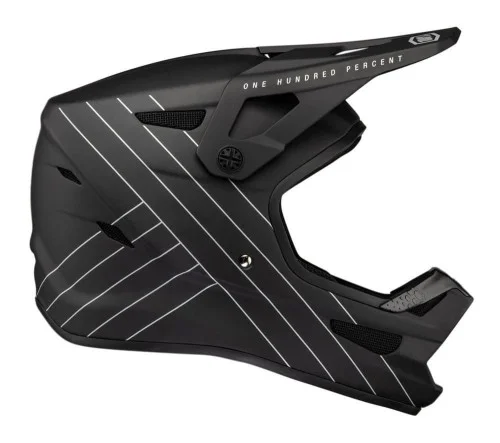 Zamów teraz Kask full face 100% STATUS DH/BMX Helmet Essential Black roz. XL (61-62 cm)
