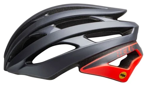 Kask szosowy BELL STRATUS INTEGRATED MIPS matte gloss gray infrared roz. S (52–6 cm) Dostępne od ręki