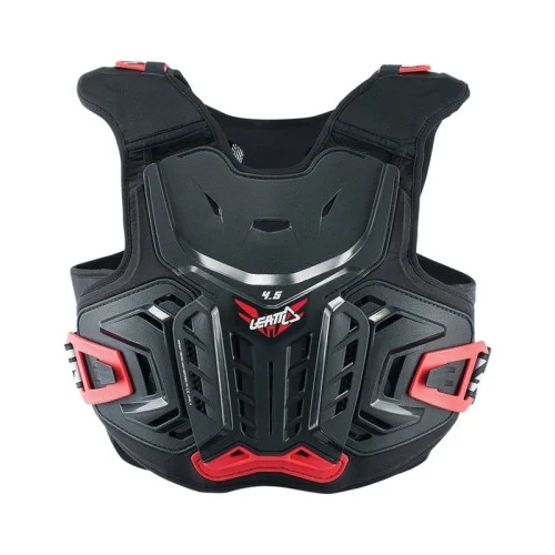 Ekspresowa dostawa BUZER JUNIOR LEATT PROTECTOR 4.5 BLACK RED (134-146CM) S/M