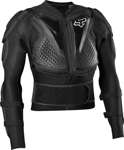KOSZULKA Z OCHRANIACZAMI FOX TITAN SPORT BLACK L Wybór klientów