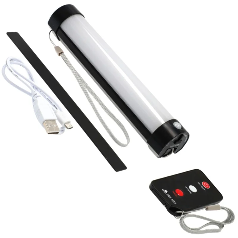 Ostatnie sztuki Lampka Mikado Ir Bivvy Light Namiotowa Z Pilotem I Usb