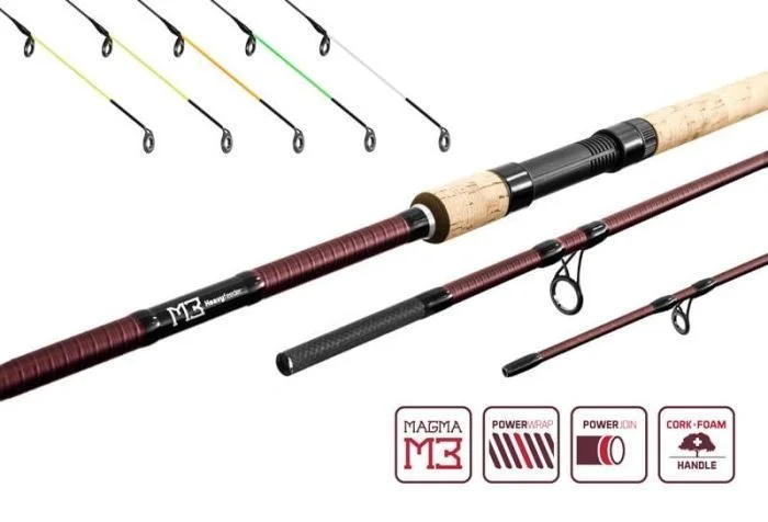 Wędka Feeder Delphin Magma M3 Light 3.60m 90g 3 częściowa Popularny