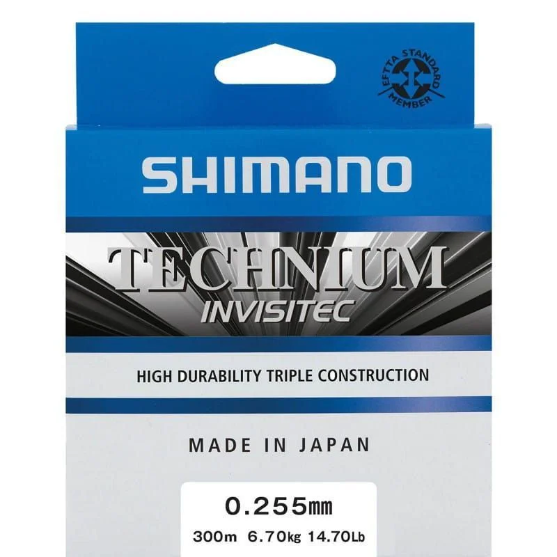 Żyłka Shimano Technium Invisitec 0,25mm/300m Ograniczona ilość