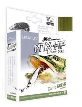 Kup online Żyłka Dragon Millenium MTX-HP Szczupak 0,22mm/6kg/150m