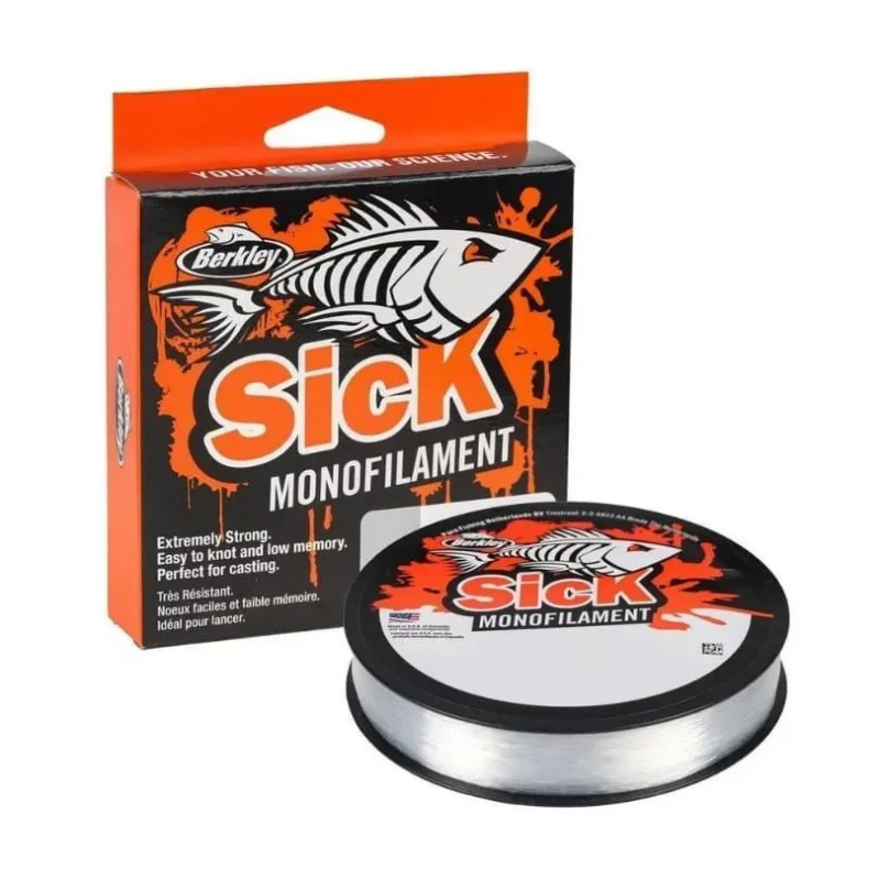 Premium Żyłka Berkley Sick Mono Clear 0.14mm / 300m