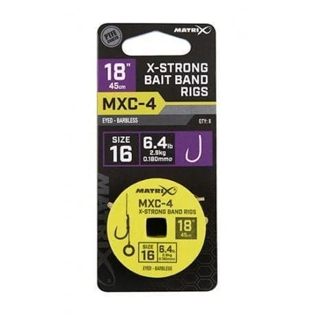 Przypon Matrix MXC-4 X-Strong Bait Band Rig r.12/0,23mm/45cm Tylko dziś