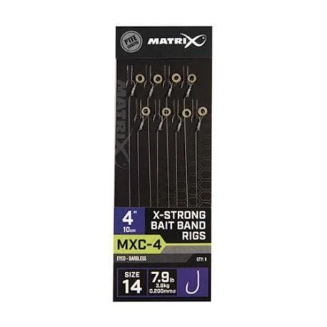 Tylko do końca tygodnia Przypon Matrix MXC-4 X-Strong Bait Band Rig r16/0,18mm/10cm