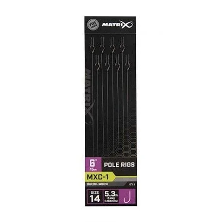 Przypon Matrix MXC-1 Pole Rig r.14/0,165mm/15cm Ograniczona ilość