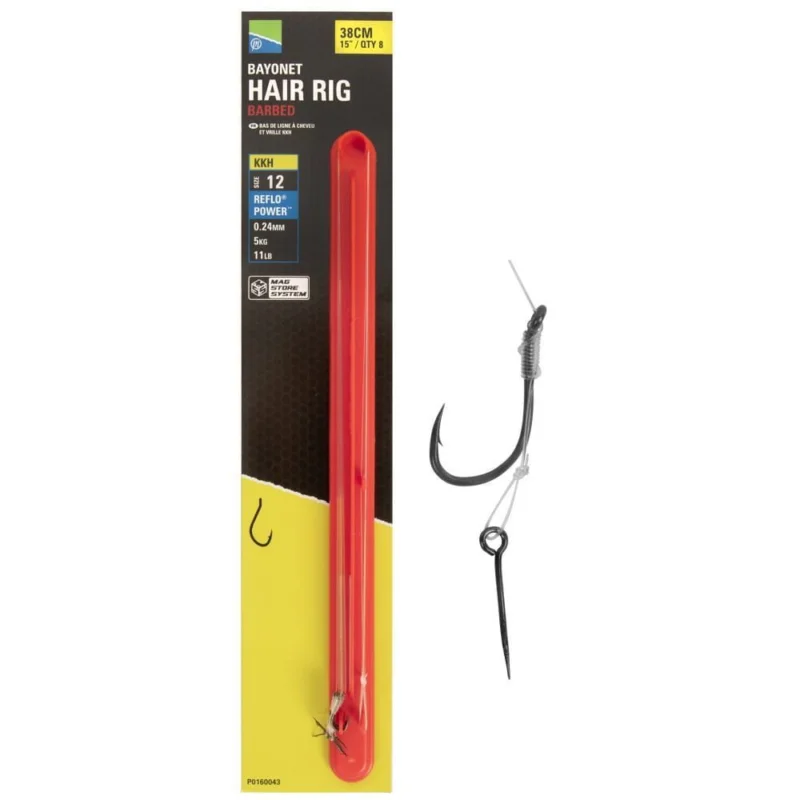 Przypony Preston KKH Mag Store Hair Rigs - 15" / Bayonet / roz.8 Zamów dziś